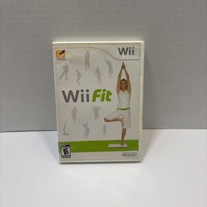 Wii Fit (Nintendo Wii) Game Disc – Complete with Manual, Tested, Working